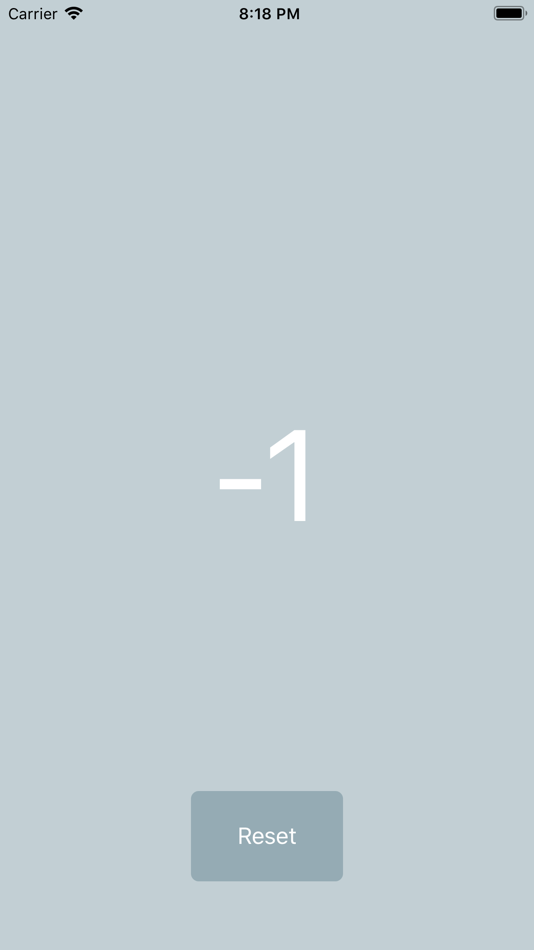 #3. Counter - Tally (iOS) By: Asmaa Almarrikhi
