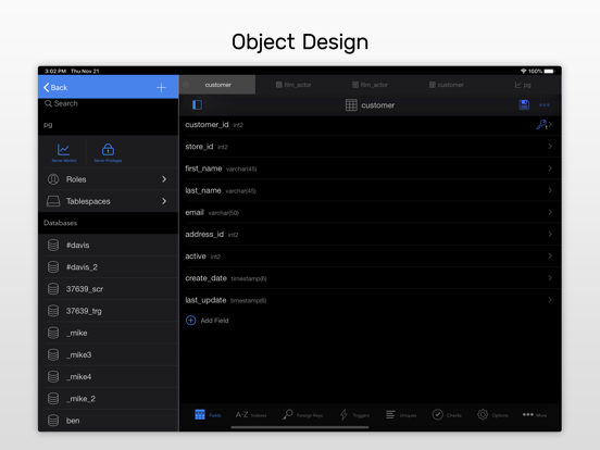 Screenshot #1 for Navicat for PostgreSQL