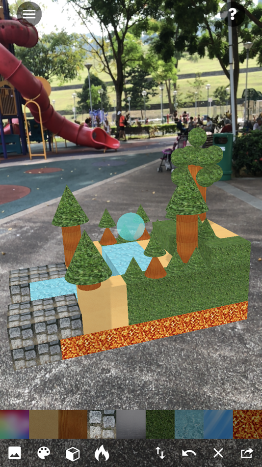 #3. AR Blocks (iOS) 由: Virtual GS