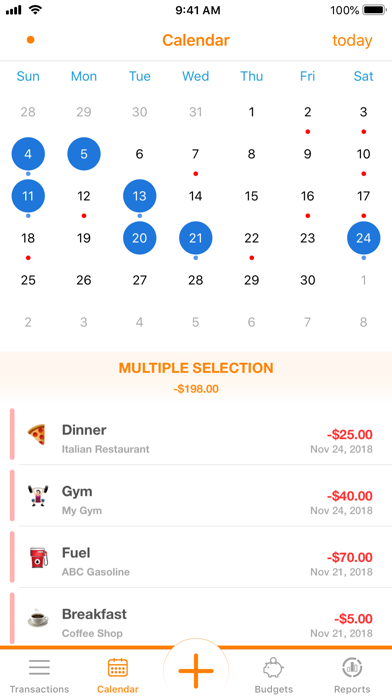 Screenshot #2 pour Easy Xpense | Budget Dépenses