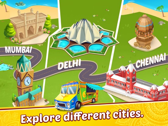 Screenshot #6 pour Indian Food Truck Cooking Game