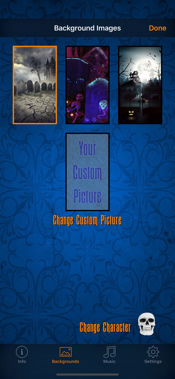 Halloween Countdown Pro Push iphone screenshot 2