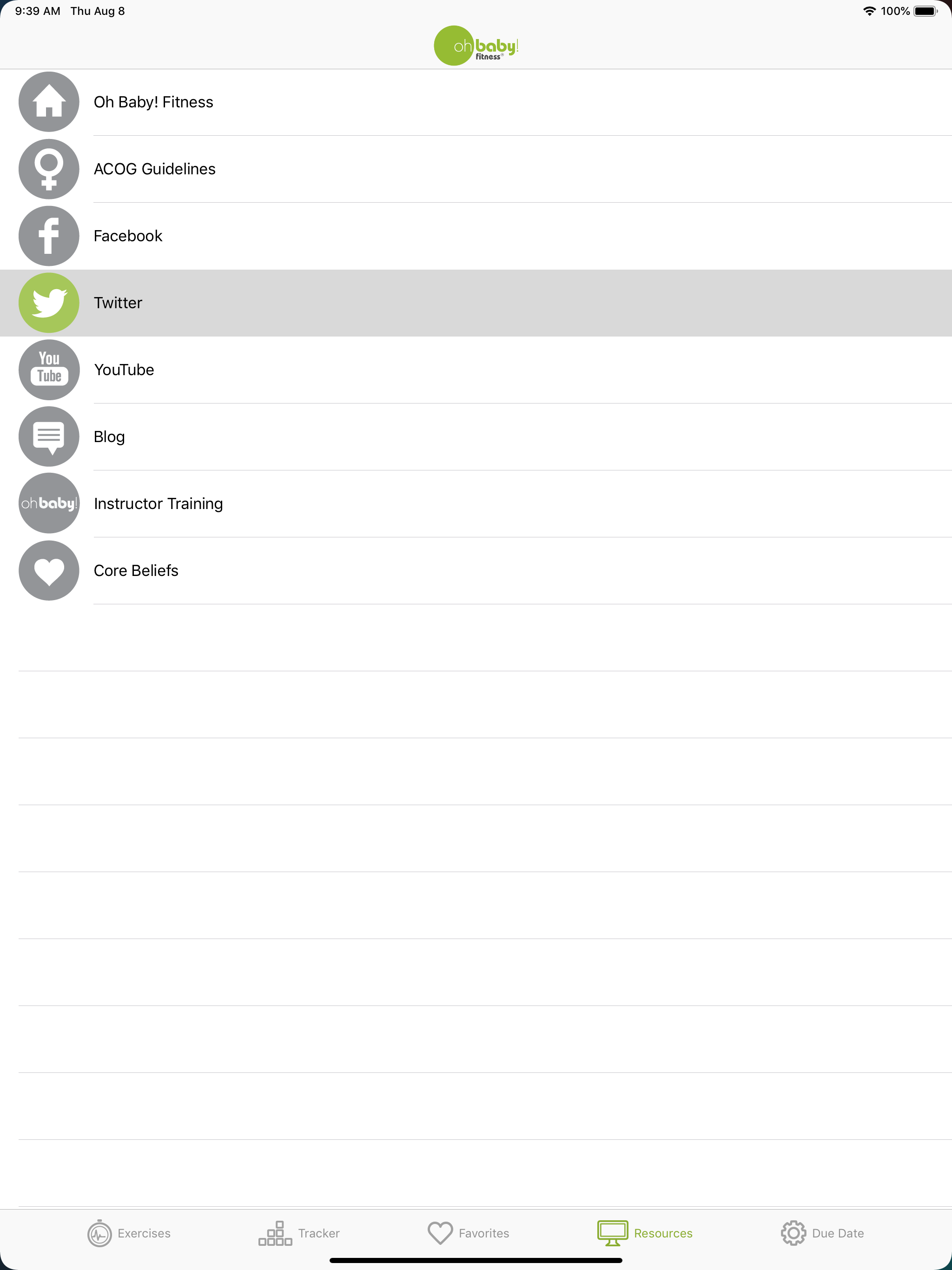 Oh Baby! Pregnancy Exercise screenshot 12