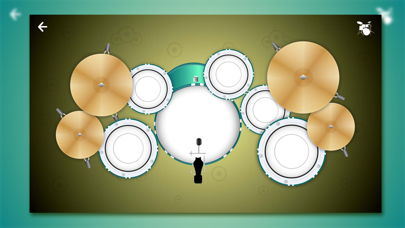 Screenshot #1 pour Garage Virtual Drumset Band