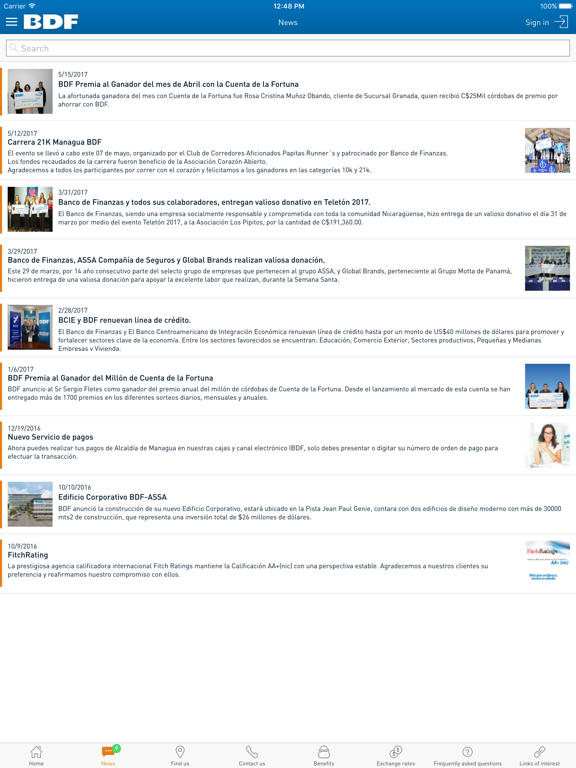 Screenshot #6 pour iBDF Móvil