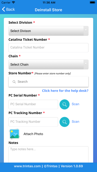 App screenshot