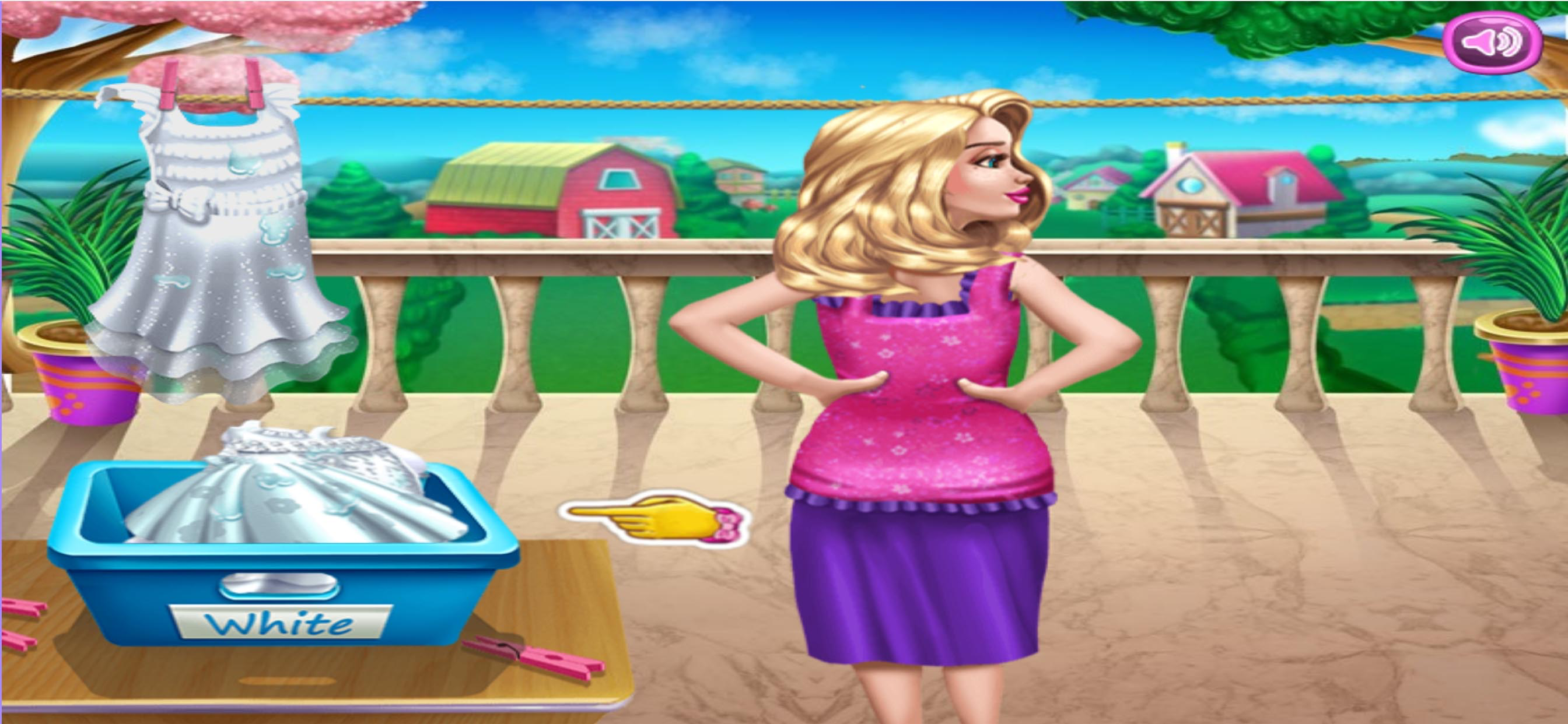 Mommy Washing Clothes screenshot 3