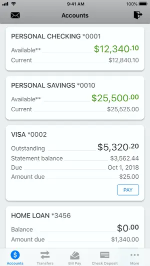 Needham Bank Mobile Banking screenshot 2