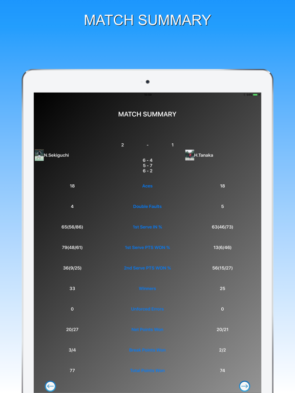 Screenshot #5 pour Score & Carte de Tennis Pro