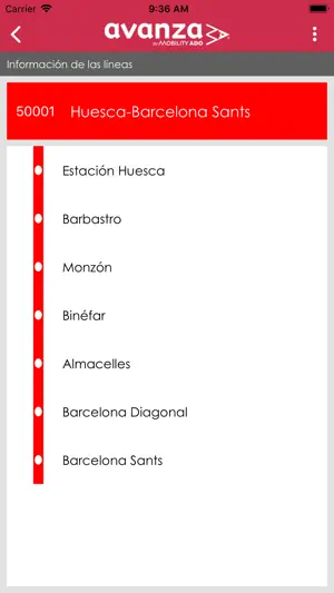 Avanzabus screenshot 4