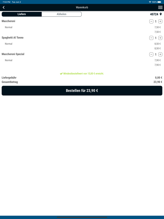Screenshot #5 pour Pizza Pazza Lieferservice