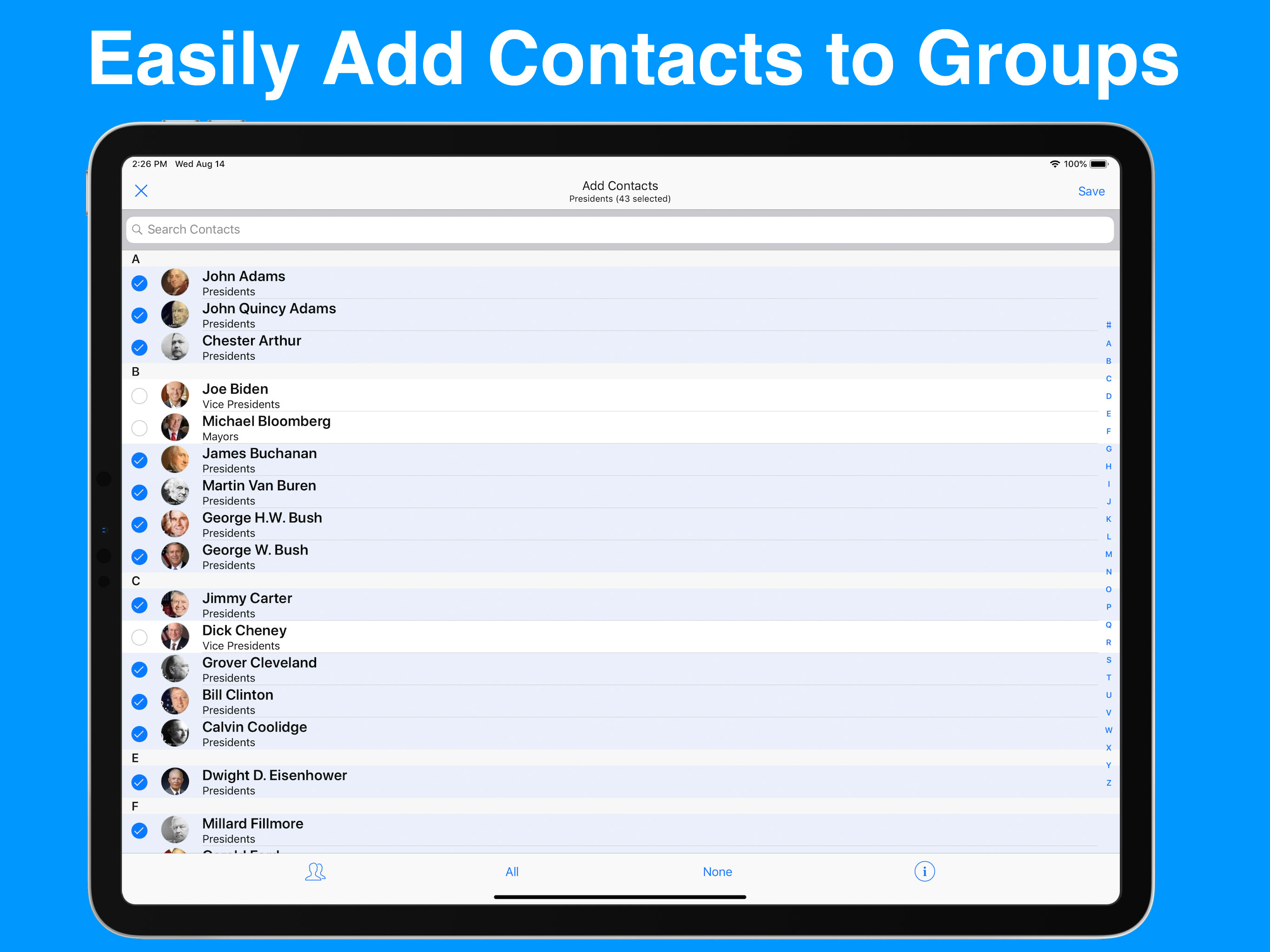 ABC Contacts