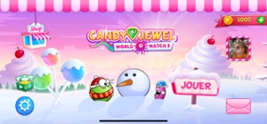 Candy Jewel World PRO Match 3 screenshot #6 for iPhone