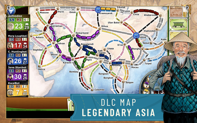 Screenshot ng Ticket to Ride