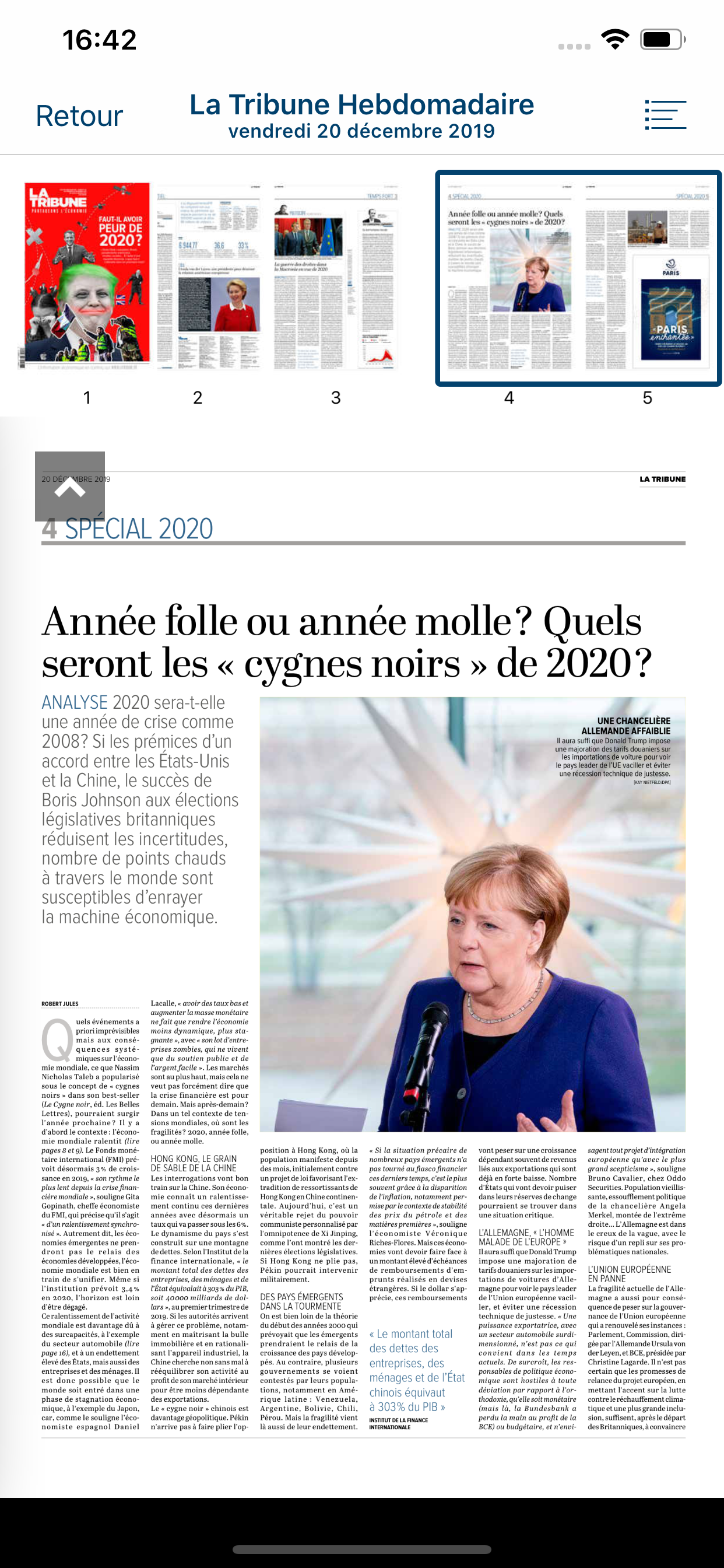 La Tribune - Kiosque Numérique screenshot 7
