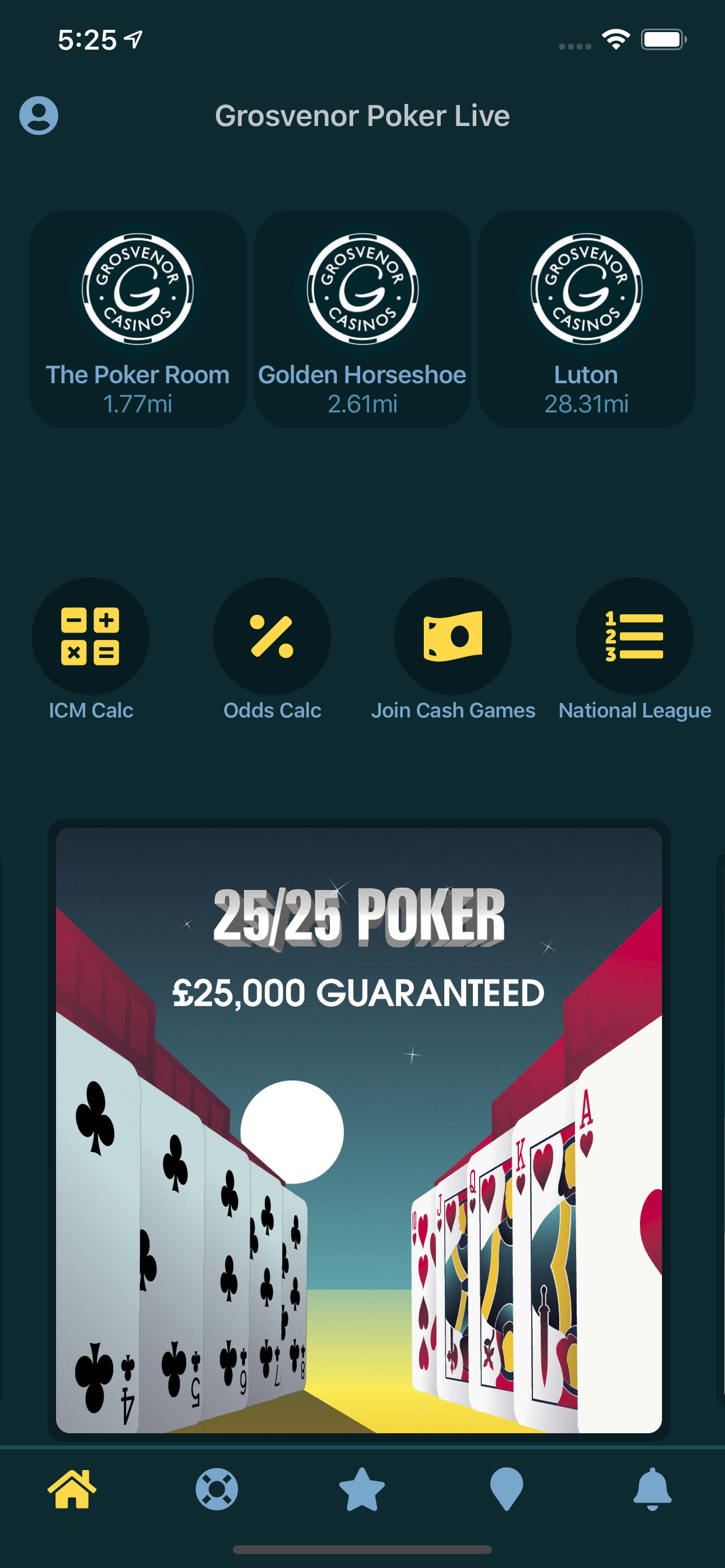 Grosvenor Poker Live