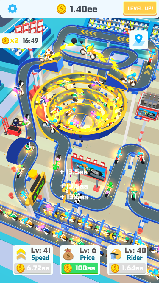 #3. Idle Bike (iOS) 由: 文辉 江