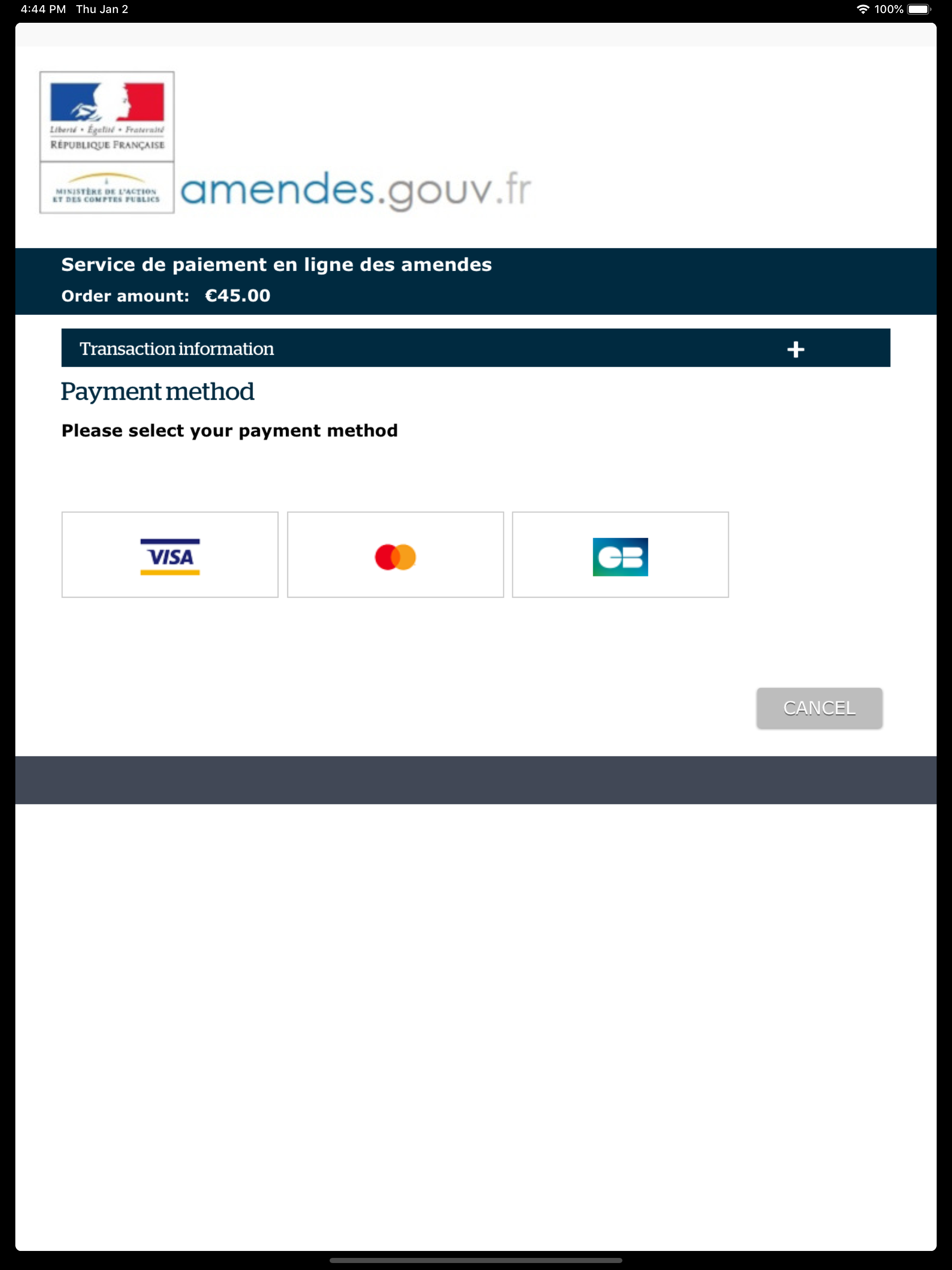 Amendes.gouv