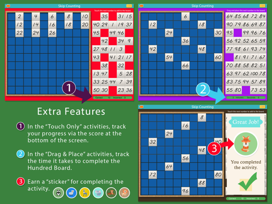 Skip Counting -Montessori Math iPad screenshot