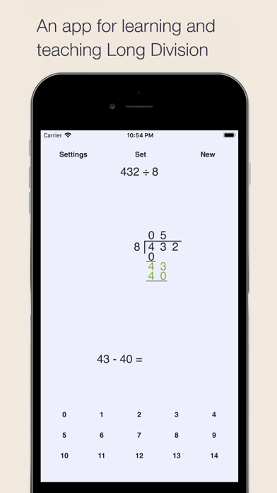 Screenshot #1 for Long Division