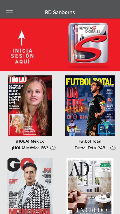 Revistas Digitales Sanborns Screenshot
