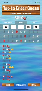 Ships - The 5-Letter Word Game screenshot #1 for iPhone