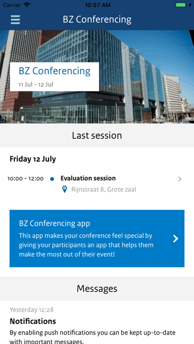 BZ Conferencing Screenshot