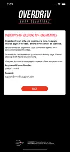 Overdriv Shop Solutions screenshot #2 for iPhone