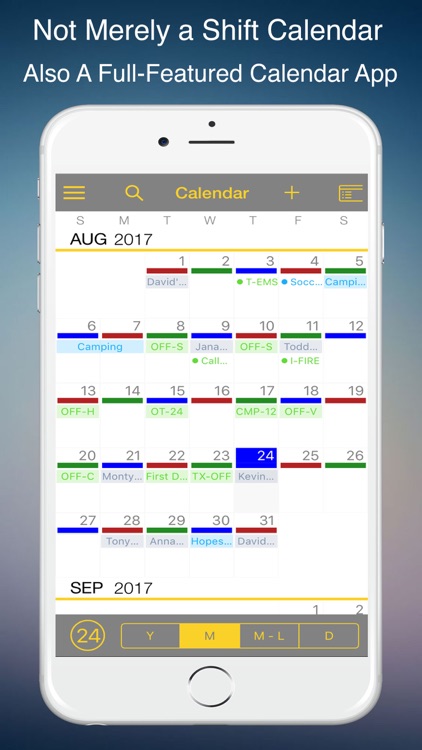 FireSync Shift Calendar