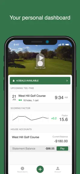 Game screenshot West Hill Golf Course mod apk