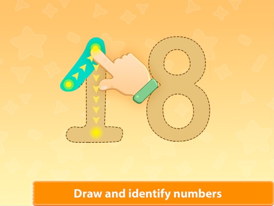 Learning Numbers for Kids 1-20 iPad screenshot 1 - Education app