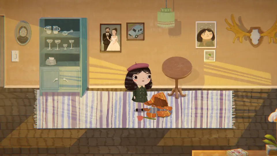 Captura de pantalla de Little Misfortune en iPhone 2