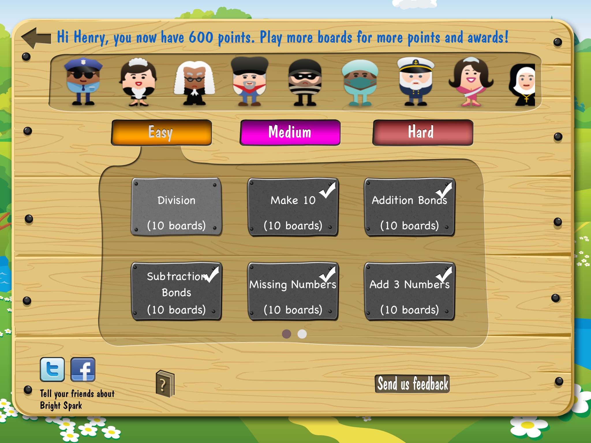 Bright Spark Math - Gold screenshot 2