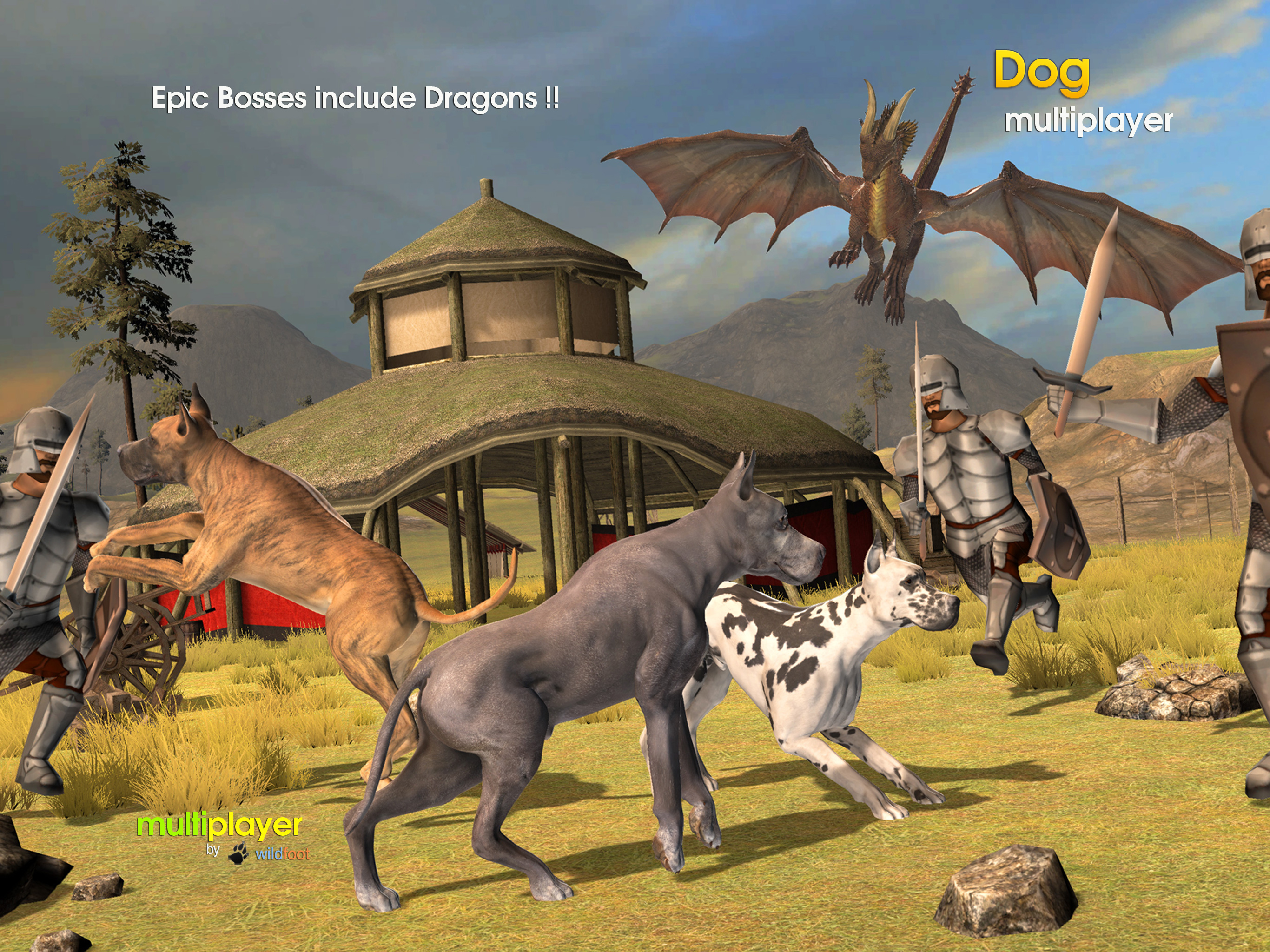 Dog Multiplayer : Great Dane