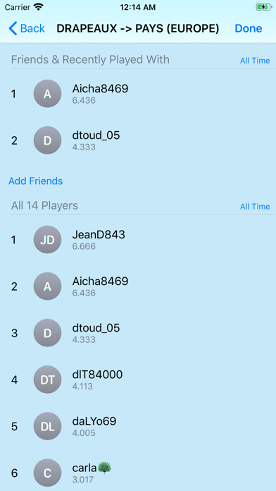 Géo Défi screenshot