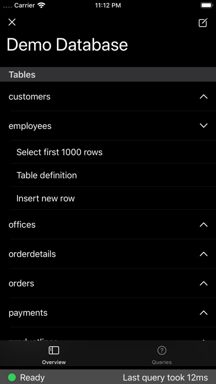 MySQL Commander for iPhone screenshot-5