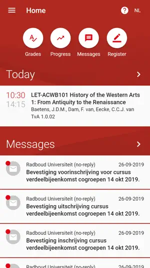OSIRIS Radboud University screenshot 3