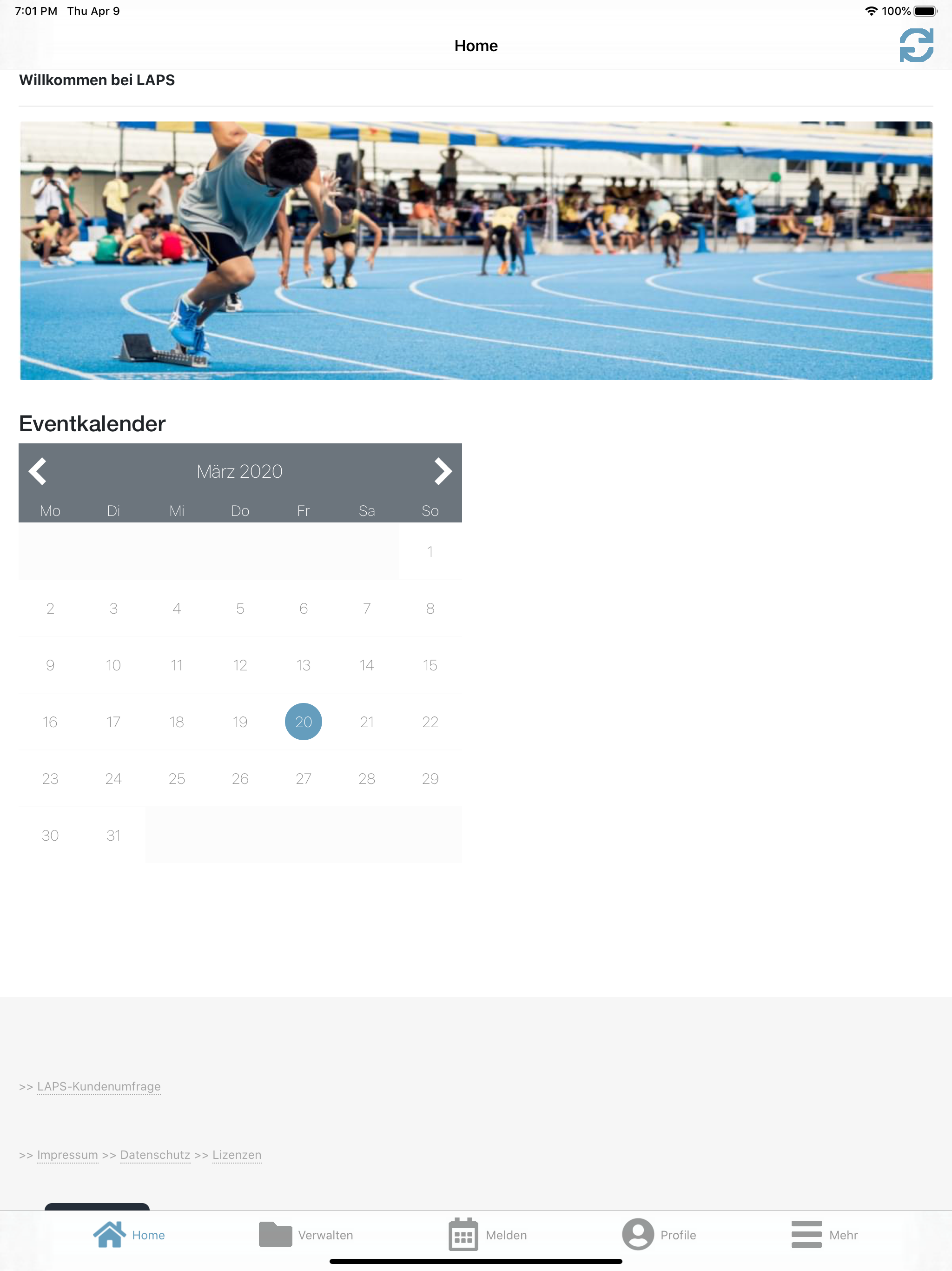 LAPS - Sportgruppenverwaltung screenshot 11