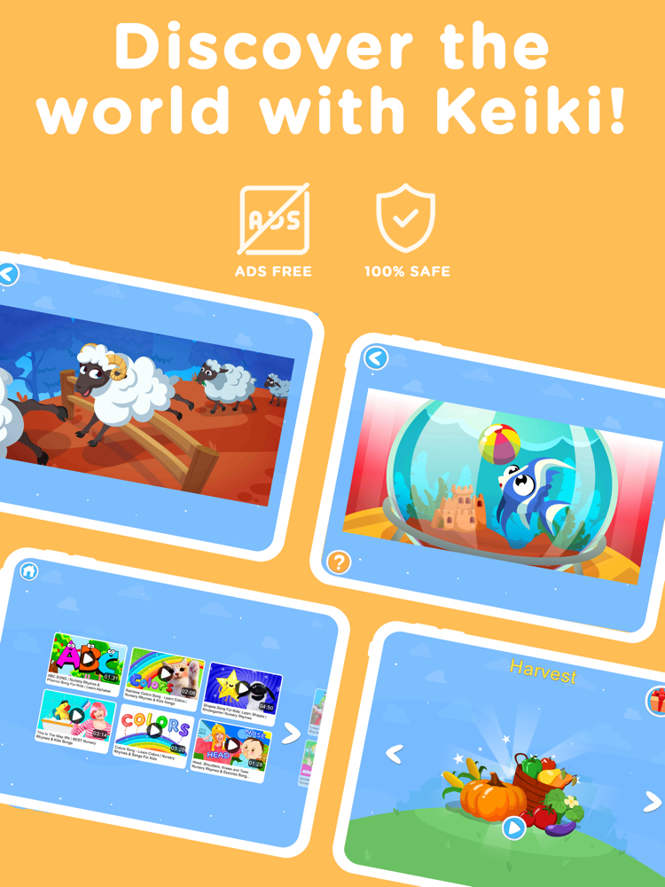 Keiki Puzzle Games for Kids App for iPhone Free Download Keiki