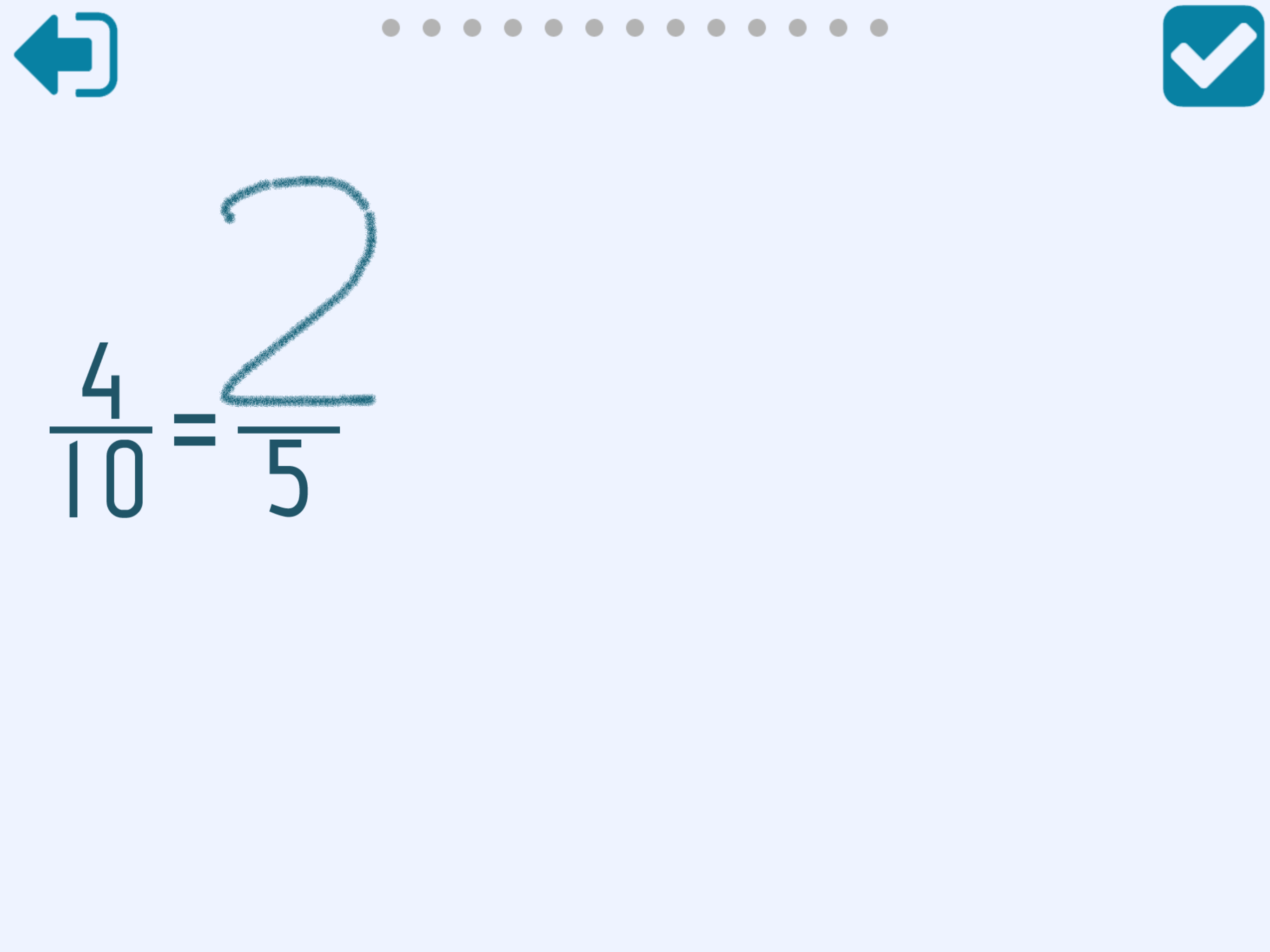 Subtracting Fractions screenshot 20
