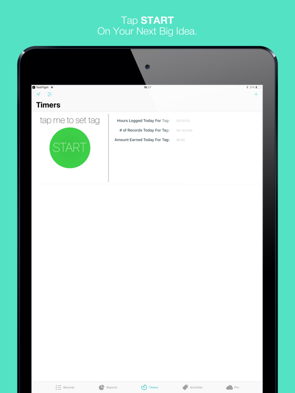 Screenshot #4 pour TimeTag - Track Your Time