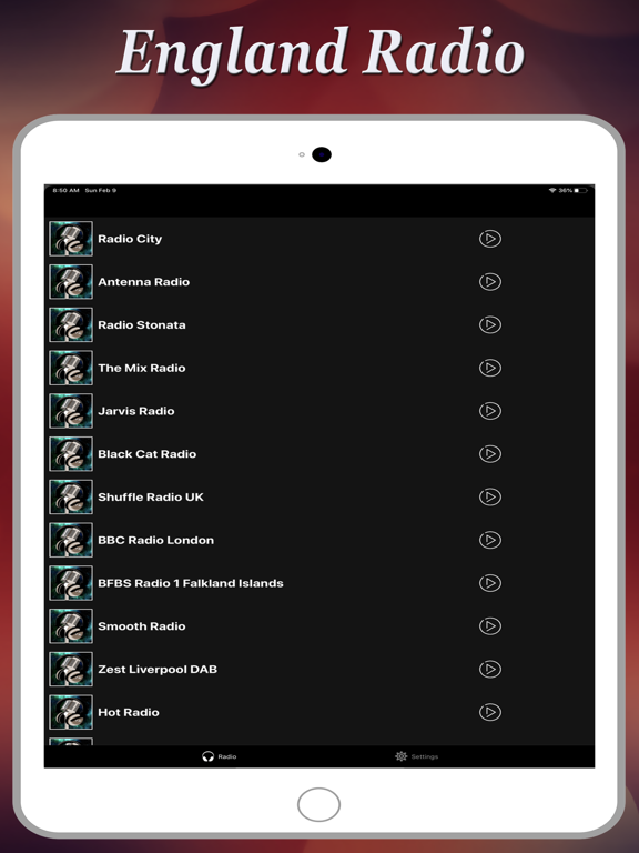 Screenshot #4 pour England Radio