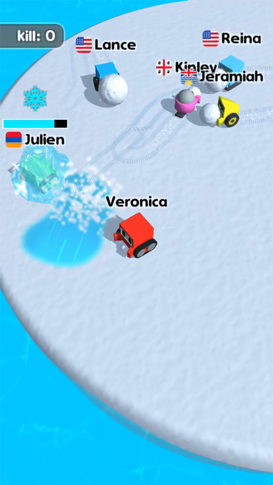 Snowbattle.io - Bumper Cars Screenshot