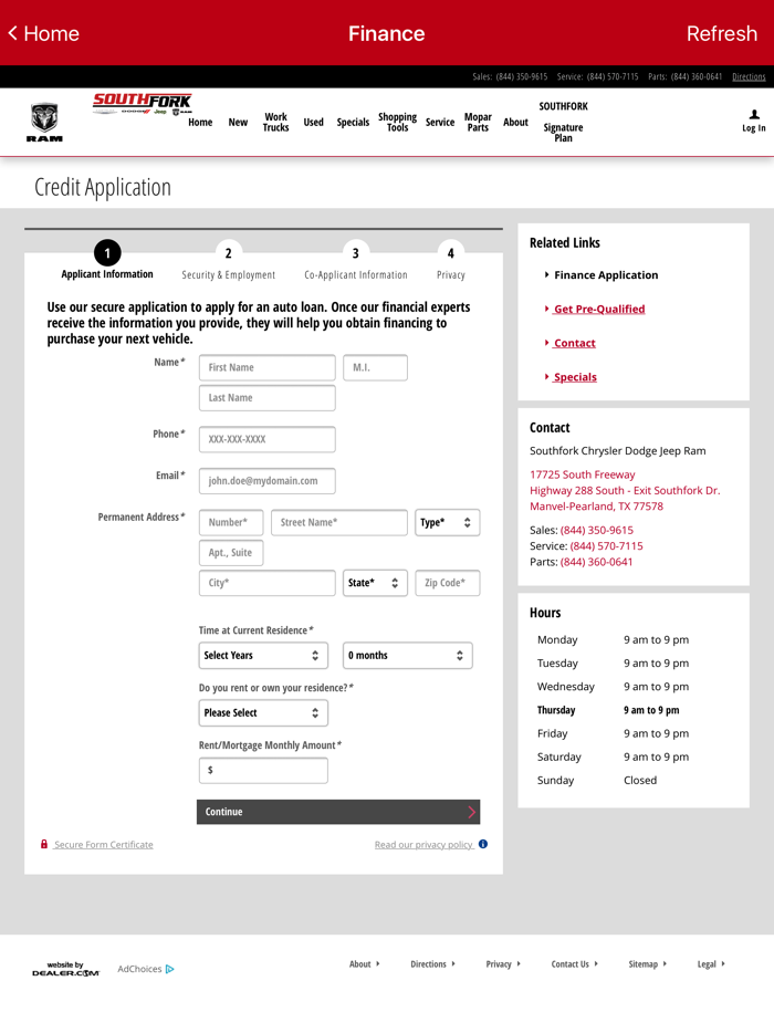 Southfork Chrysler Dodge Jeep