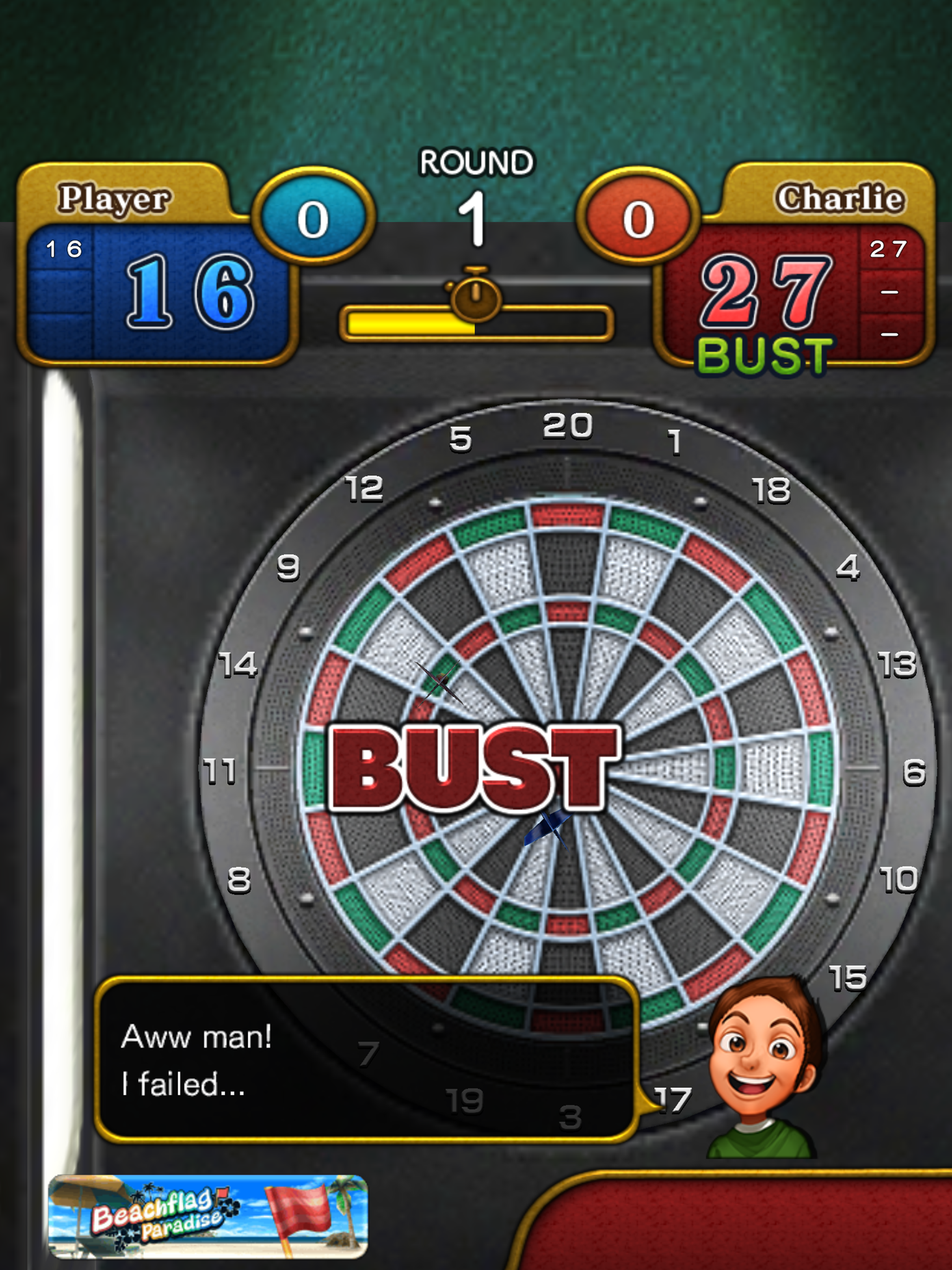 Blackjack Darts