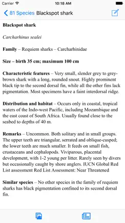 EGuide to Sharks and Rays iPhone image 2