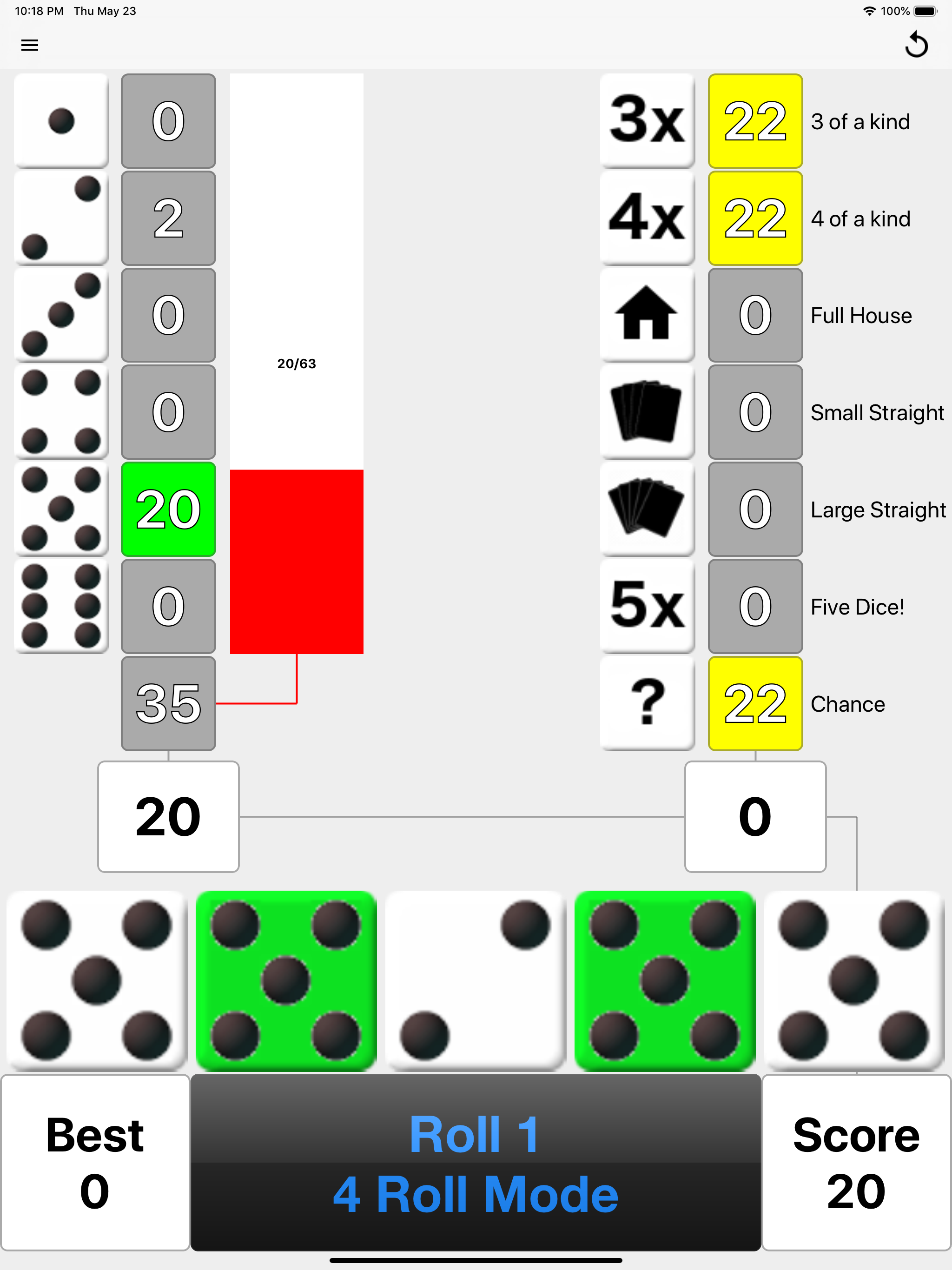 Five Dice!