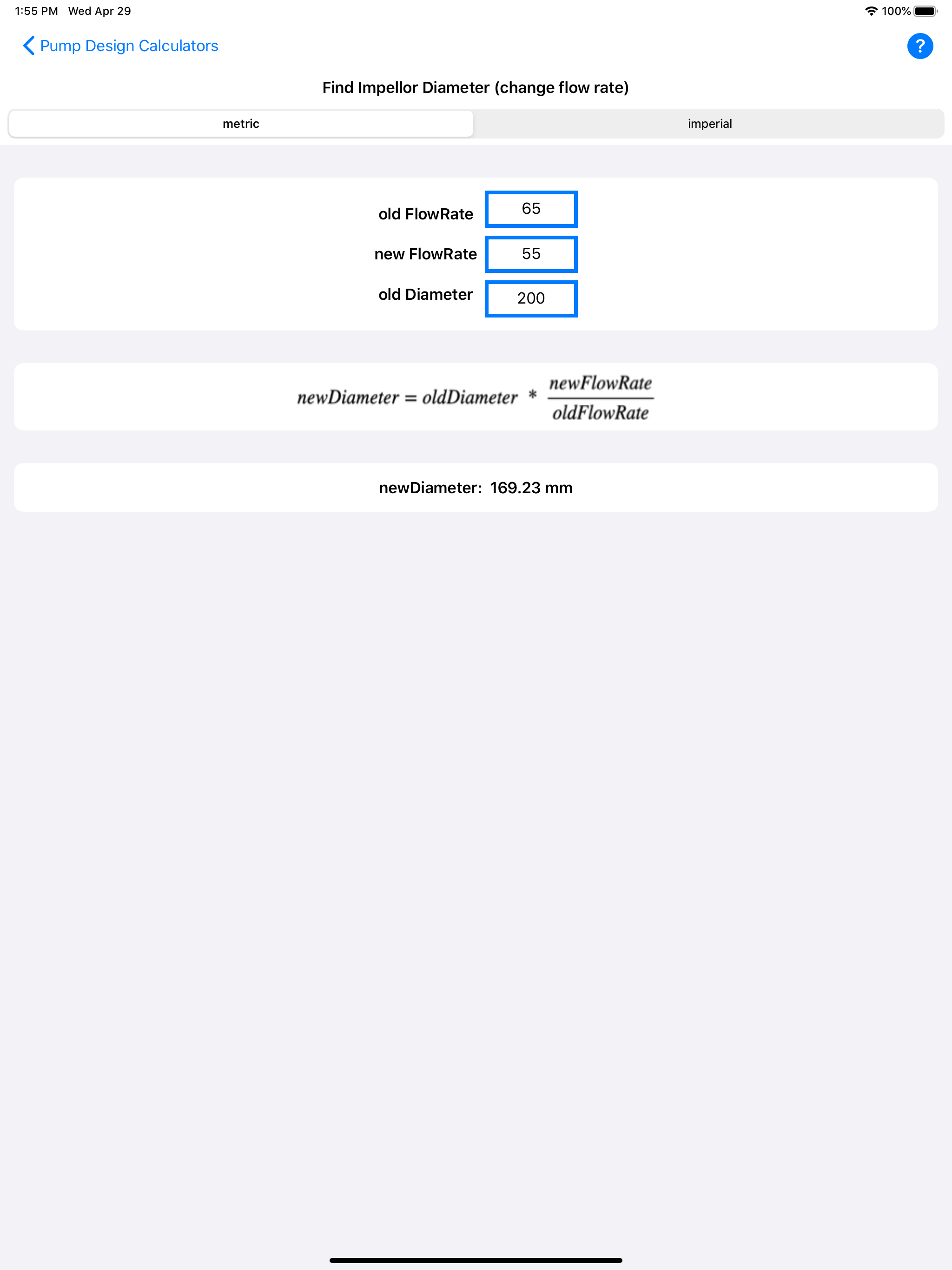 Pump Design Calculator screenshot 14