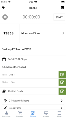 RepairShopr Lite+ screenshot 1