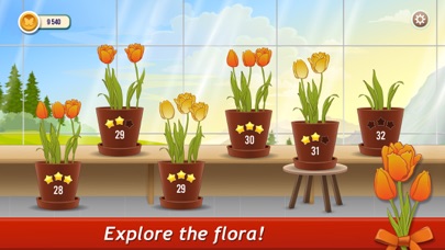 Solitaire TriPeaks Rose Garden Screenshot